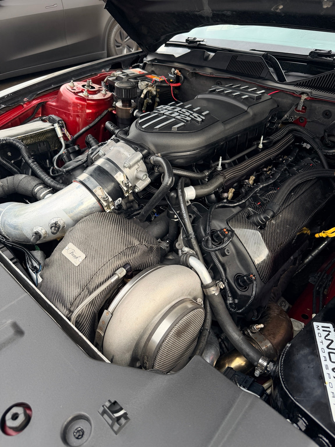 Testimony turbo and engine detail