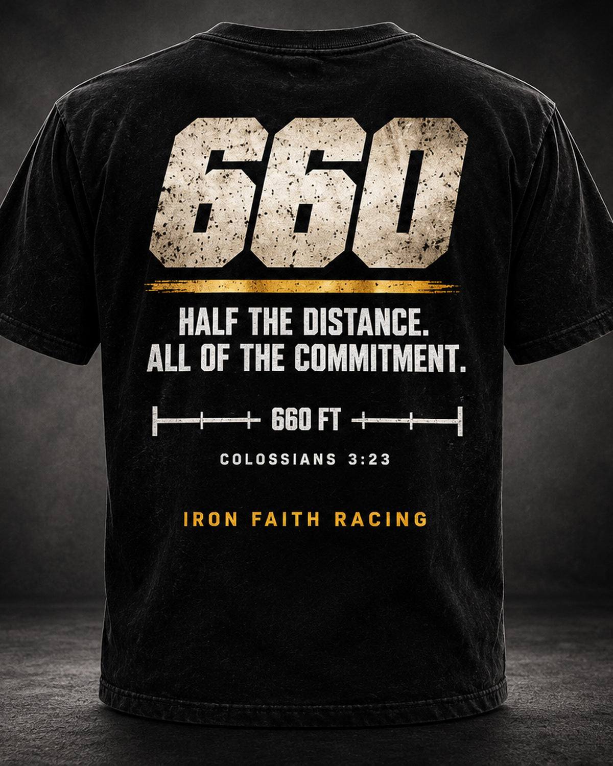 Clean 660 Tee – back