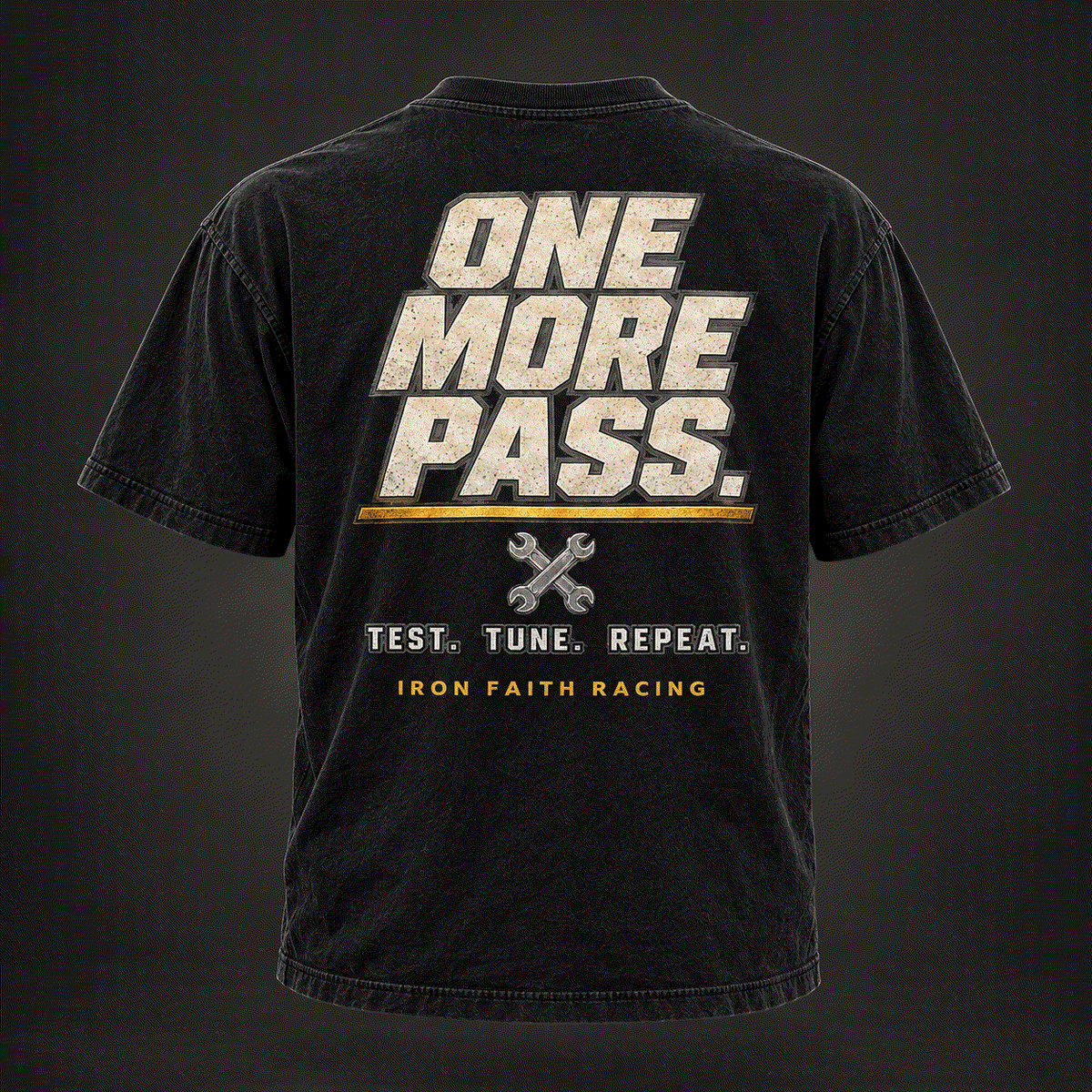 One More Pass Tee – back